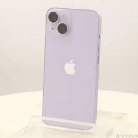 ソフマップ 〔中古品〕 iPhone14 128GB パープル MPUY3J／A SIMフリー 〔ネットワーク利用制限▲〕【262】