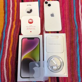 2/21まで！ iPhone 14 ホワイト AirTag(新品未開封)付き❣️