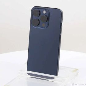 ソフマップ 〔中古品〕 iPhone15 Pro 256GB ブルーチタニウム MTUG3J／A SIMフリー【348】