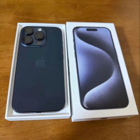 「超美品」Apple iPhone15Pro ブルーチタニウム 256gb