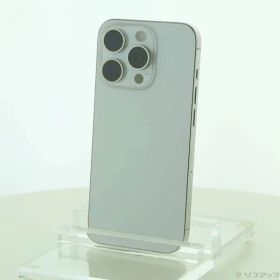 ソフマップ 〔中古品〕 iPhone15 Pro 128GB ホワイトチタニウム MTU83J／A SIMフリー【377】