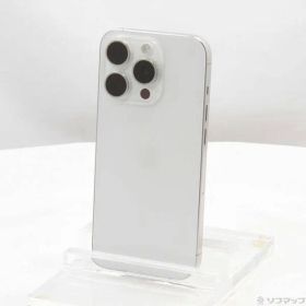 ソフマップ 〔中古品〕 iPhone15 Pro 128GB ホワイトチタニウム MTU83J／A SIMフリー【348】