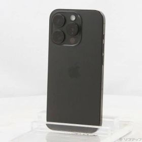 ソフマップ 〔中古品〕 iPhone15 Pro 128GB ブラックチタニウム MTU73J／A SIMフリー【305】