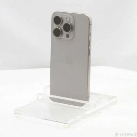 ソフマップ 〔中古品〕 iPhone15 Pro 256GB ナチュラルチタニウム MTUF3J／A SIMフリー【251】