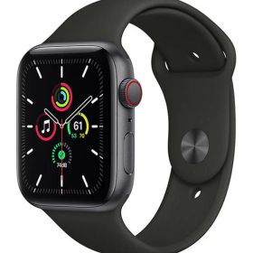 【中古】【安心保証】 SE 第1世代[44mm/セルラー]アルミ スペースグレイ Apple Watch