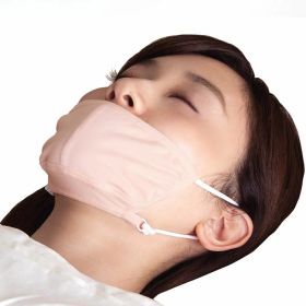 快眠鼻呼吸マスク ミルキーピンク マスク 乾燥予防