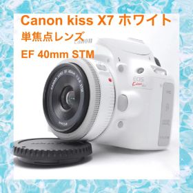 Canon EOS Kiss X7 ☆一眼レフ☆ホワイト☆【✨女性人気♪】