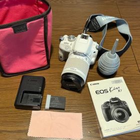 Canon EOS Kiss X7 ホワイト 18-55mmレンズ