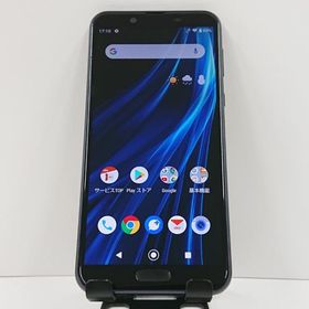AQUOS sense2 SHV43 au ニュアンスブラック 送料無料 即決 本体 c17050