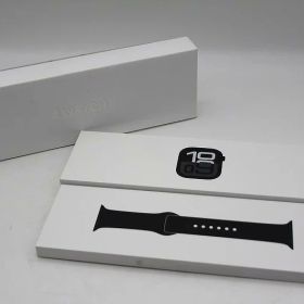 アップル Apple Apple Watch10 GPSモデル/42mm ジェットブラック・ブラックスポーツバンド MWWF3J/A 【中古】