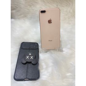 アイフォーン(iPhone)のiphone 8 Plus ゴールド 64GB SIMフリー バッテリー100％(スマートフォン本体)