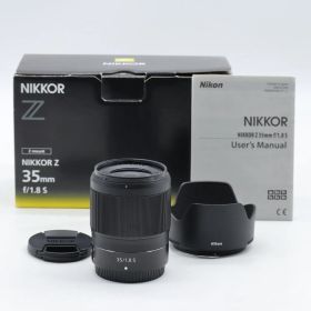 Nikon 単焦点レンズ NIKKOR Z 35mm f/1.8S Zマウント フルサイズ対応 Sライン【中古】