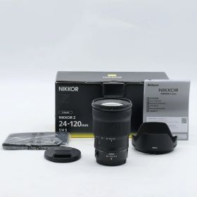 Nikon 標準ズームレンズ NIKKOR Z 24-120mm f/4 S Zマウント フルサイズ対応 Sライン NZ24-120 ニコン ブラック