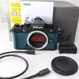 ☆プレミアムエクステリア・ショット数14470☆ Nikon Zf インディゴブルー ボディ ミラーレス一眼 フルサイズ ニコン Z f #R517