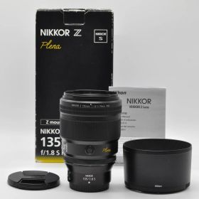 ＜極上美品!!＞ Nikon ニコン NIKKOR Z 135mm f/1.8 S Plena ♪あるとうれしい元箱＆フード＆説明書付き♪