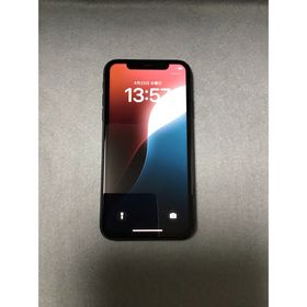 アイフォーン(iPhone)の中古 国内版 SIMフリー iPhone11 128GB ブラック色(スマートフォン本体)