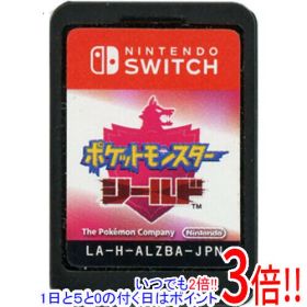 【いつでも2倍！1日と5.0のつく日、18日は3倍！】【中古】ポケットモンスター シールド Nintendo Switch ソフトのみ
