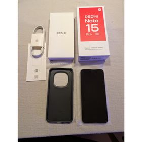 シャオミ(Xiaomi)のRedmi REDMI NOTE 15 PRO 5G 256GB チタン(スマートフォン本体)