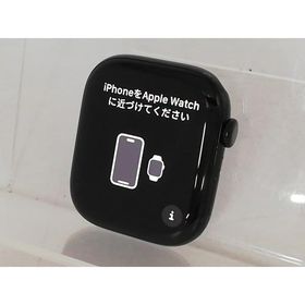 【中古】Apple Watch Series10 46mm GPS ジェットブラックアルミニウムケース/ブラックスポーツバンド (M/L) 海外版【大宮東口】保証期間１ヶ月【ランクA】