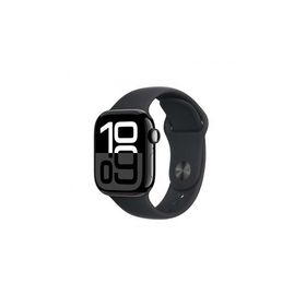 【未使用】Apple Apple Watch Series10 42mm GPS ジェットブラックアルミニウムケース/ブラックスポーツバンド (M/L) MWWF3J/A【秋葉5号】保証期間３ヶ月