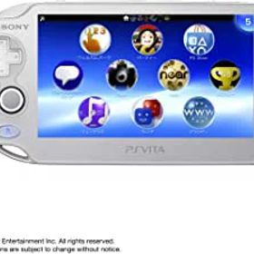 【中古】【非常に良い】PlayStation Vita Wi-Fiモデル アイス・シルバー