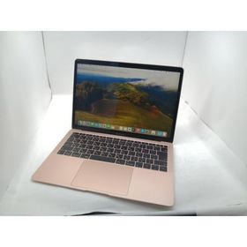 【中古】Apple MacBook Air 13インチ Corei5:1.6GHz 256GB ゴールド MREF2J/A (Late 2018)【秋葉5号】保証期間１ヶ月【ランクC】