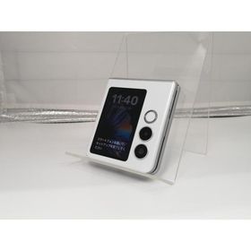 【中古】ZTE ymobile 【SIMフリー】 nubia Flip 2 6GB 128GB ホワイト A404ZT【仙台駅東口】保証期間１ヶ月【ランクA】