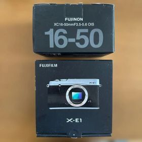新品未開封 FUJIFILM X-E1 / FUJINON XC レンズセット