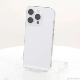 ソフマップ 〔中古品〕 iPhone16 Pro 256GB ホワイトチタニウム MYN13J／A SIMフリー【269】