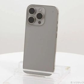 ソフマップ 〔中古品〕 iPhone16 Pro 256GB ナチュラルチタニウム MYN33J／A SIMフリー【196】