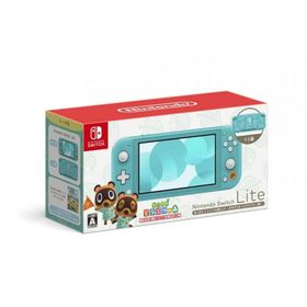 【中古】Nintendo Switch Lite あつまれ どうぶつの森セット ～まめきち&つぶきちアロハ柄～(家庭用ゲーム機本体)