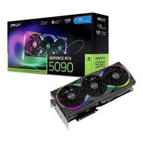 グラフィックボード PNY GeForce RTX 5090 ARGB EPIC-X RGB Overclocked Triple Fan [VCG509032TFXXPB1-O] グラフィックボード