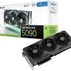 グラフィックボード PNY GeForce RTX 5090 Overclocked Triple Fan [VCG509032TFXPB1-O] グラフィックボード