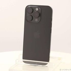 〔中古〕Apple(アップル) iPhone16 Pro 1TB ブラックチタニウム MYN83J／A SIMフリー〔344-ud〕