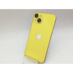 【中古】Apple docomo 【SIMフリー】 iPhone 14 128GB イエロー MR3Q3J/A【秋葉本店】保証期間１ヶ月【ランクC】