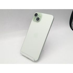 【中古】Apple 国内版 【SIMフリー】 iPhone 15 Plus 128GB グリーン MU0E3J/A【神保町】保証期間１ヶ月【ランクA】