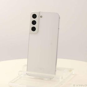 〔中古〕GALAXY(ギャラクシー) Galaxy S22 256GB ファントムホワイト SCG13 au SIMフリー〔251-ud〕