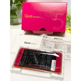新品未使用 au SIMフリー☆ Qua phone QZ KYV44 [カシスピンク] ROM 32GB RAM 3GB 5インチ 送料無料 A9312