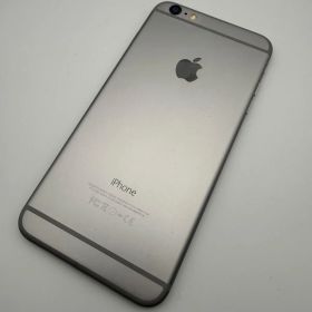 バッテリー容量86％ iPhone6 Plus 16GB スペースグレイ 黒 au