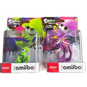 ニンテンドースイッチ(Nintendo Switch)のamiibo イカ（スプラトゥーンシリーズ）& イカ【ネオンパープル】 2体セッ(その他)