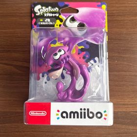 ニンテンドースイッチ(Nintendo Switch)のamiibo イカ【ネオンパープル】（スプラトゥーンシリーズ）(その他)