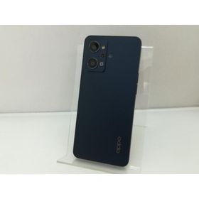 【中古】Oppo 楽天モバイル 【SIMフリー】 OPPO Reno7 A スターリーブラック 6GB 128GB CPH2353【大須】保証期間１ヶ月【ランクB】