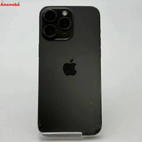【中古】iPhone15 Pro Max 256GB ブラックチタニウム MU6P3J/A SoftBank