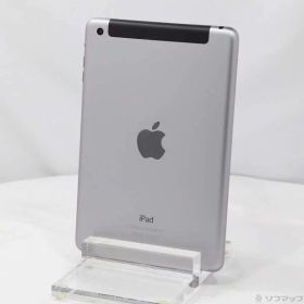 【中古】Apple(アップル) iPad mini 3 128GB スペースグレイ MGJ22J／A docomo 【262-ud】