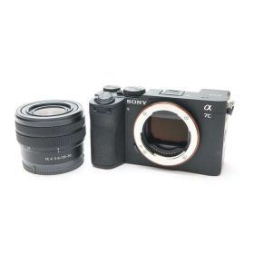 【中古】 《美品》 SONY α7C II ズームレンズキット ILCE-7CM2L B ブラック [ デジタルカメラ ]