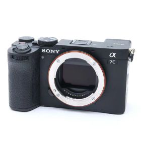 【中古】 《良品》 SONY α7C II ボディ ILCE-7CM2 B ブラック 【ファインダーユニットトップカバー外装部部品交換/センサークリーニング/各部点検済】 [ デジタルカメラ ]