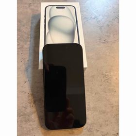 アイフォーン(iPhone)のiPhone15 128GB ブラック SIMフリー 美品(スマートフォン本体)