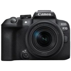 Canon ミラーレス一眼カメラ EOS R10 レンズキット(RF-S18-150)ブラック/APS-C/EOSR10-18150ISSTMLK