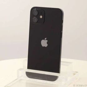 ソフマップ 〔中古品〕 iPhone12 64GB ブラック MGHN3J／A SIMフリー【305】