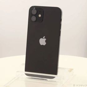 ソフマップ 〔中古品〕 iPhone12 64GB ブラック MGHN3J／A SIMフリー【251】